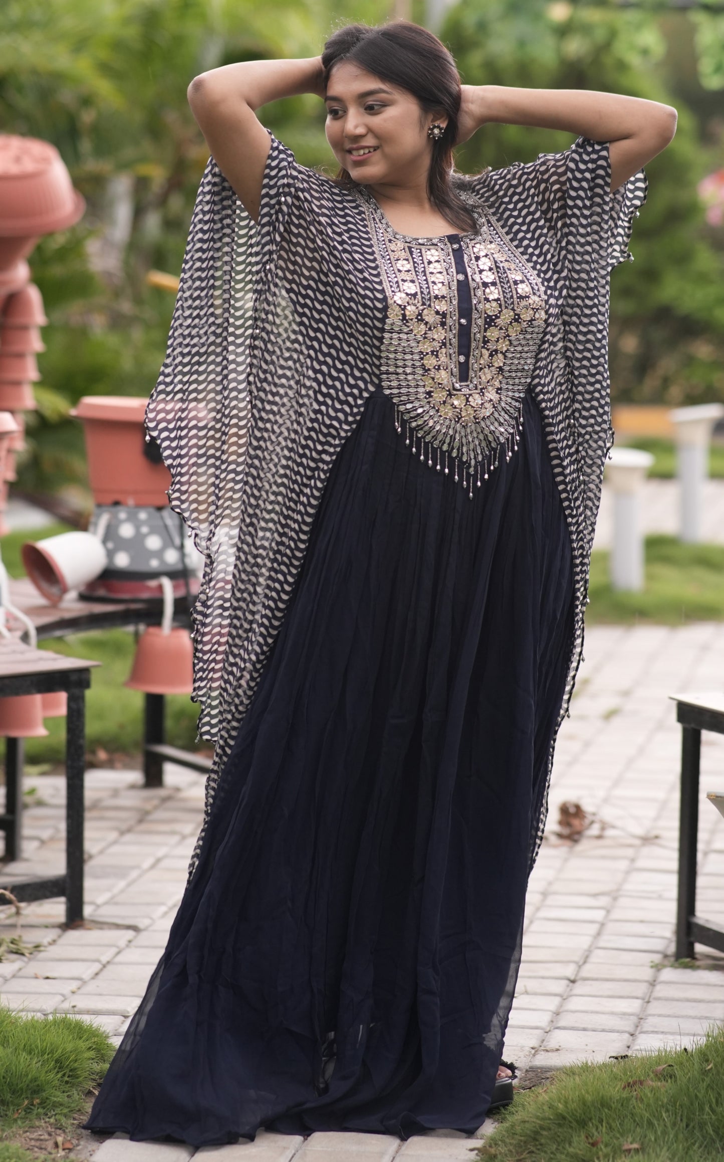 INDO WESTERN GOWN