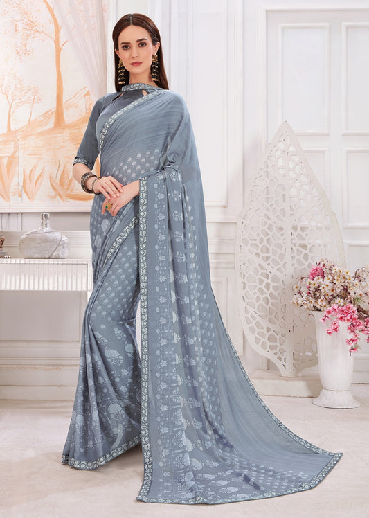 SYNTHETIC SAREE