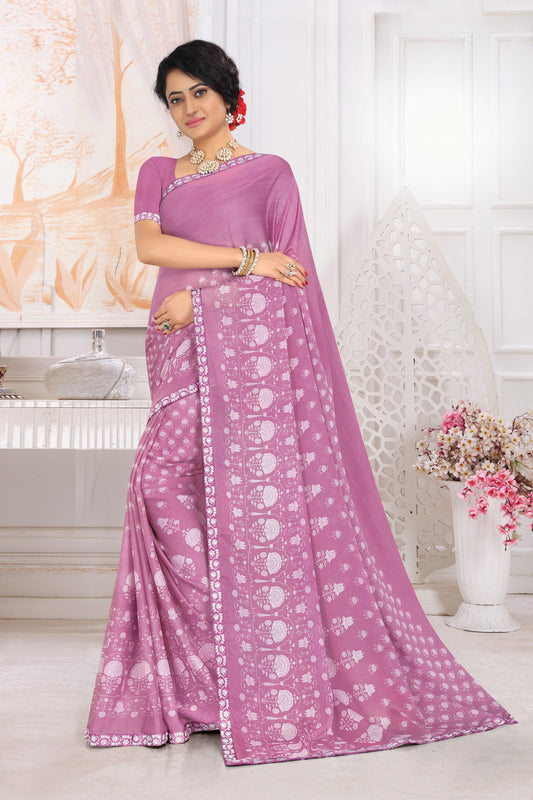 SYNTHETIC SAREE