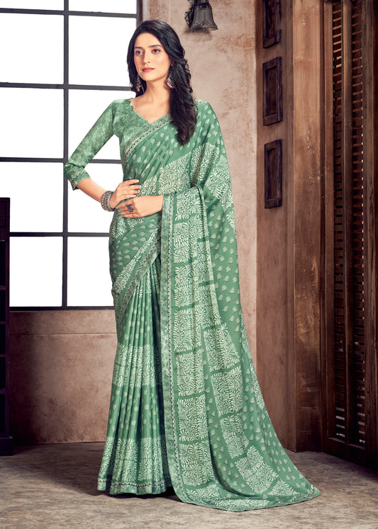 SYNTHETIC SAREE
