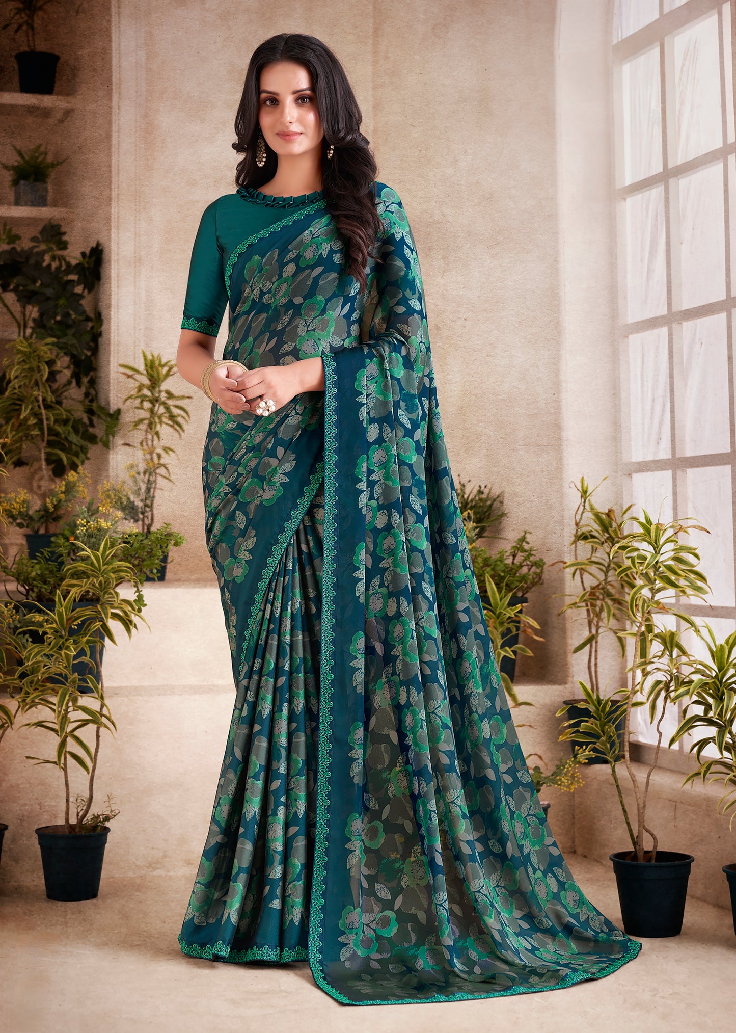 SYNTHETIC SAREE
