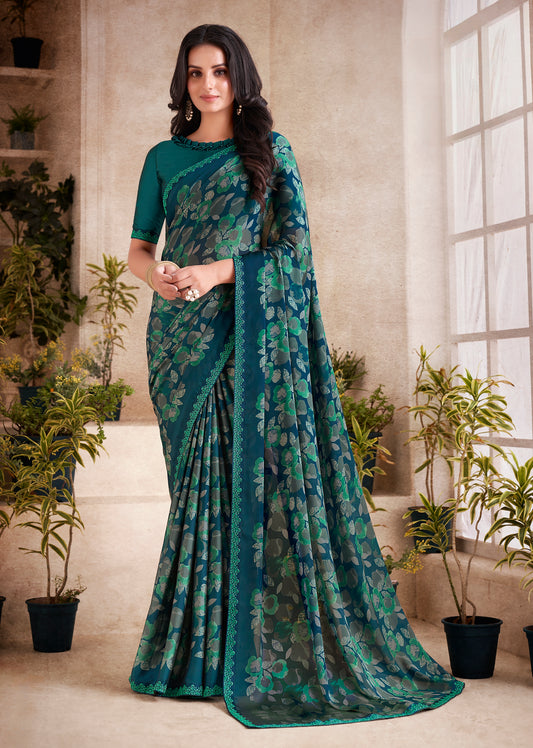 SYNTHETIC SAREE