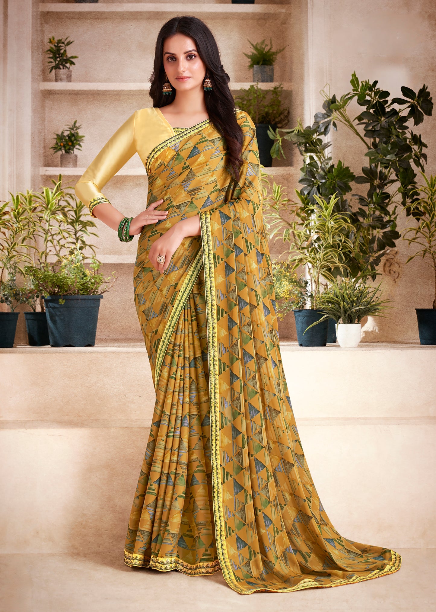 SYNTHETIC SAREE