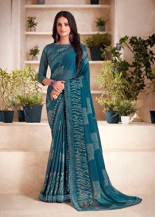 SYNTHETIC SAREE