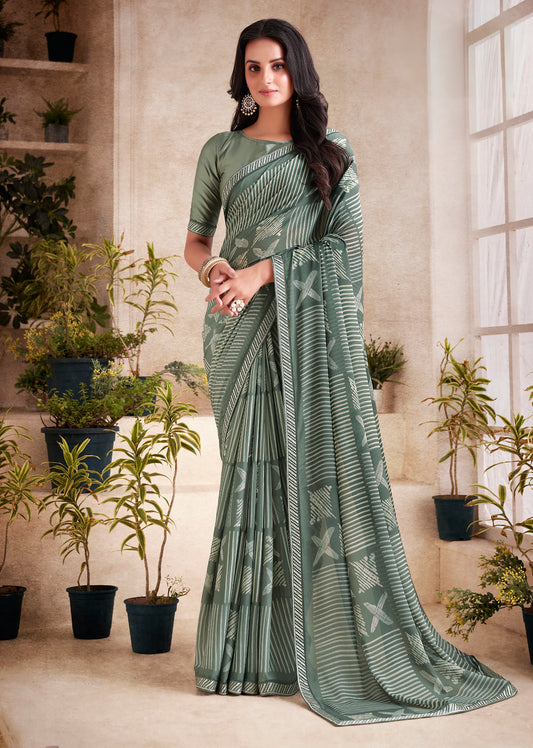 SYNTHETIC SAREE