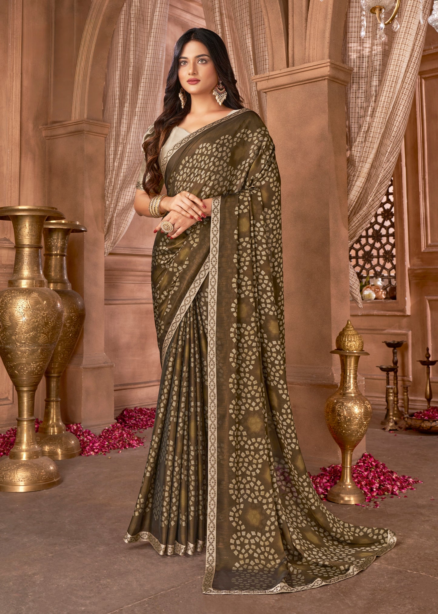 SYNTHETIC SAREE