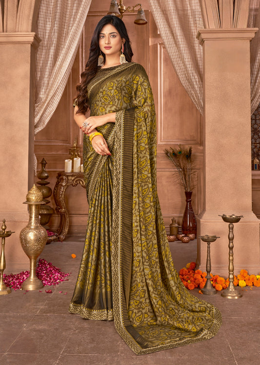 SYNTHETIC SAREE