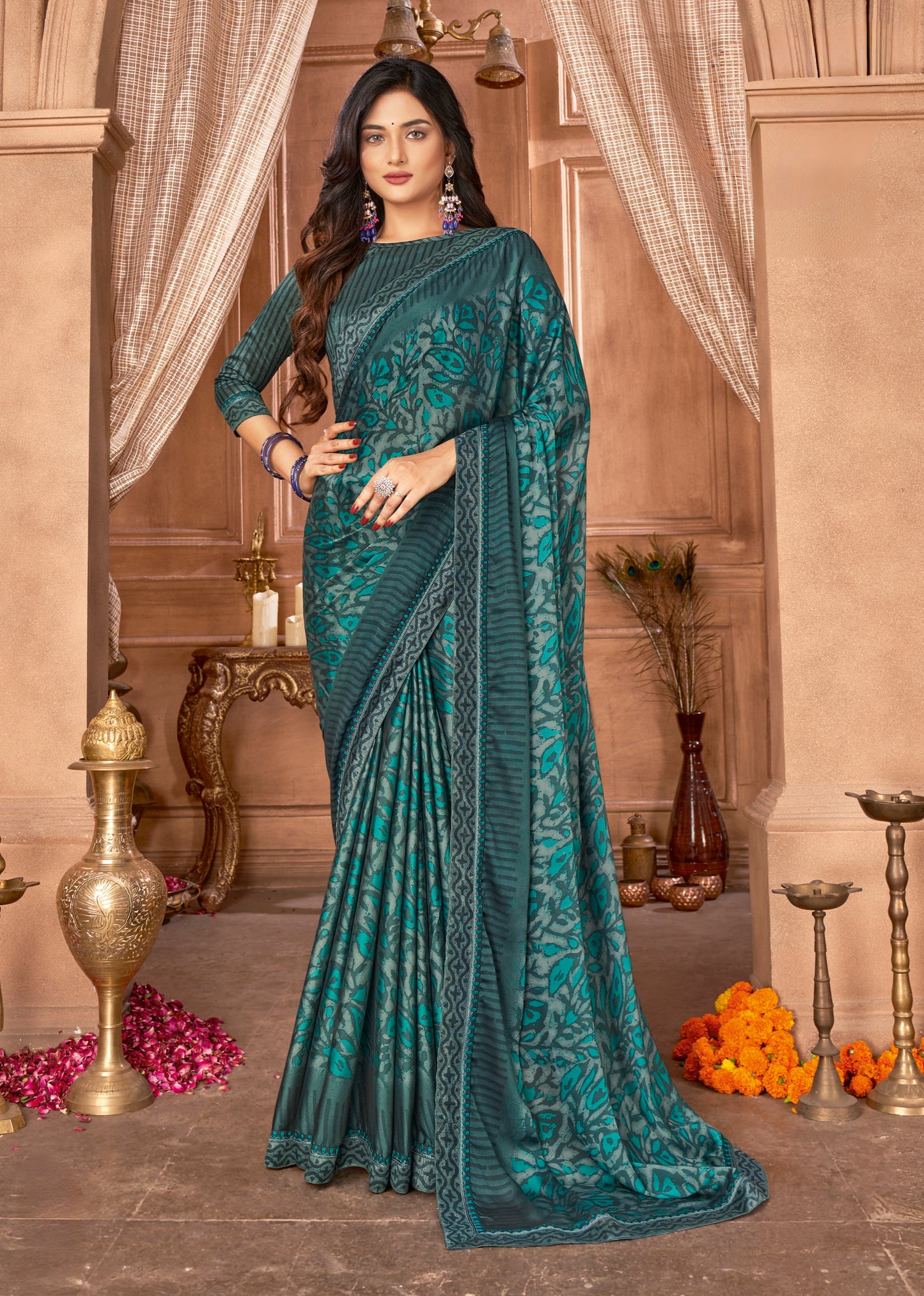 SYNTHETIC SAREE