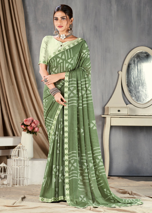 SYNTHETIC SAREE