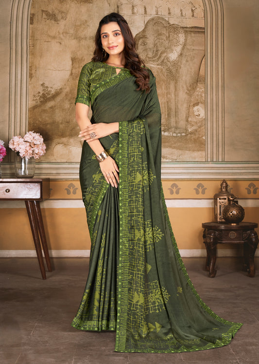 SYNTHETIC SAREE