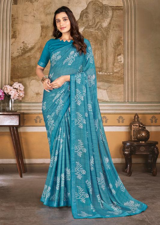 SYNTHETIC SAREE