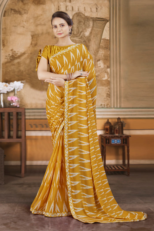 SYNTHETIC SAREE