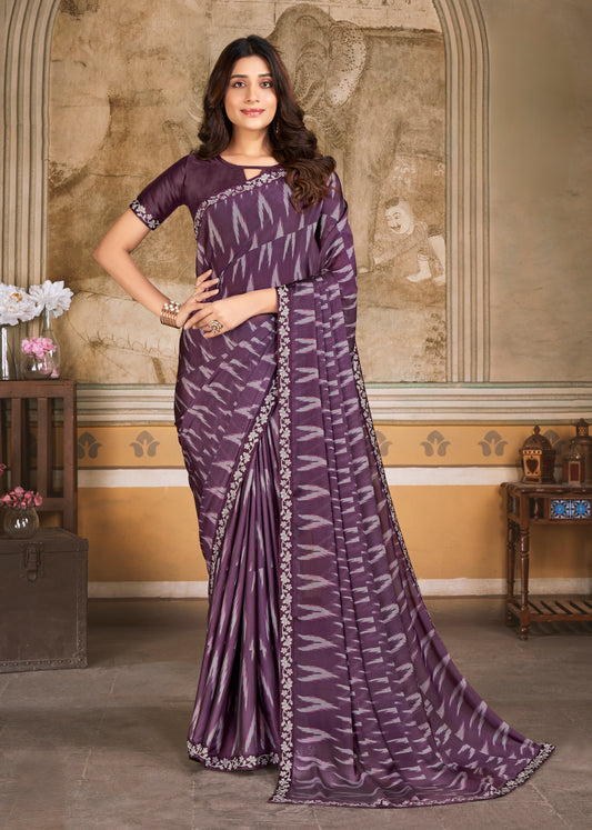 SYNTHETIC SAREE
