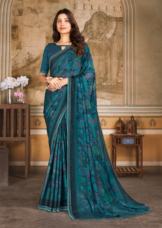 SYNTHETIC SAREE