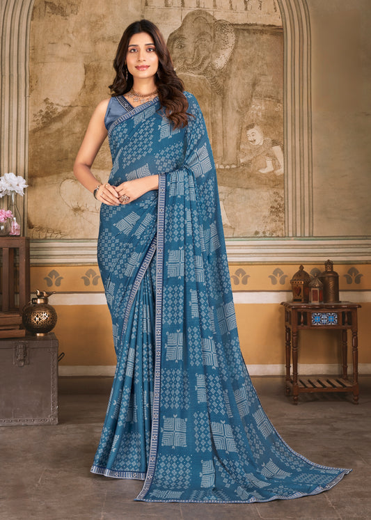SYNTHETIC SAREE