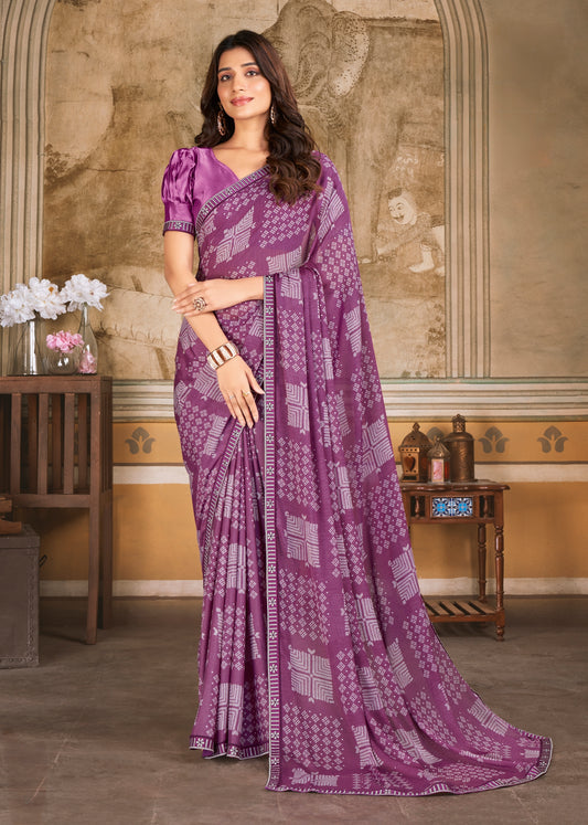 SYNTHETIC SAREE