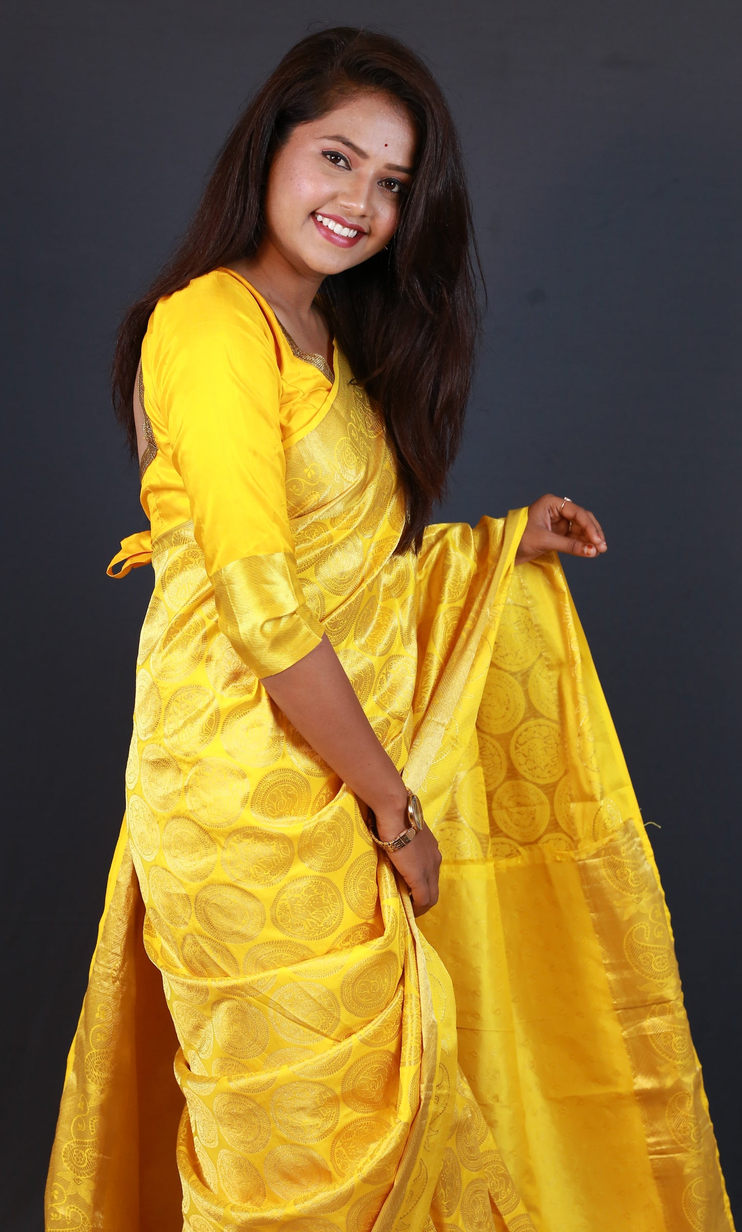 BROCKET SILK SAREE