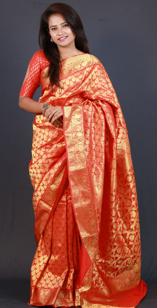 BROCKET SILK SAREE