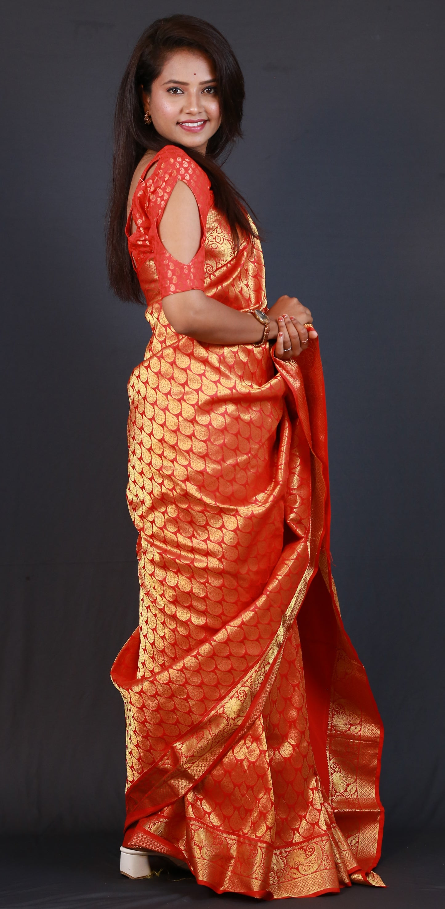 BROCKET SILK SAREE