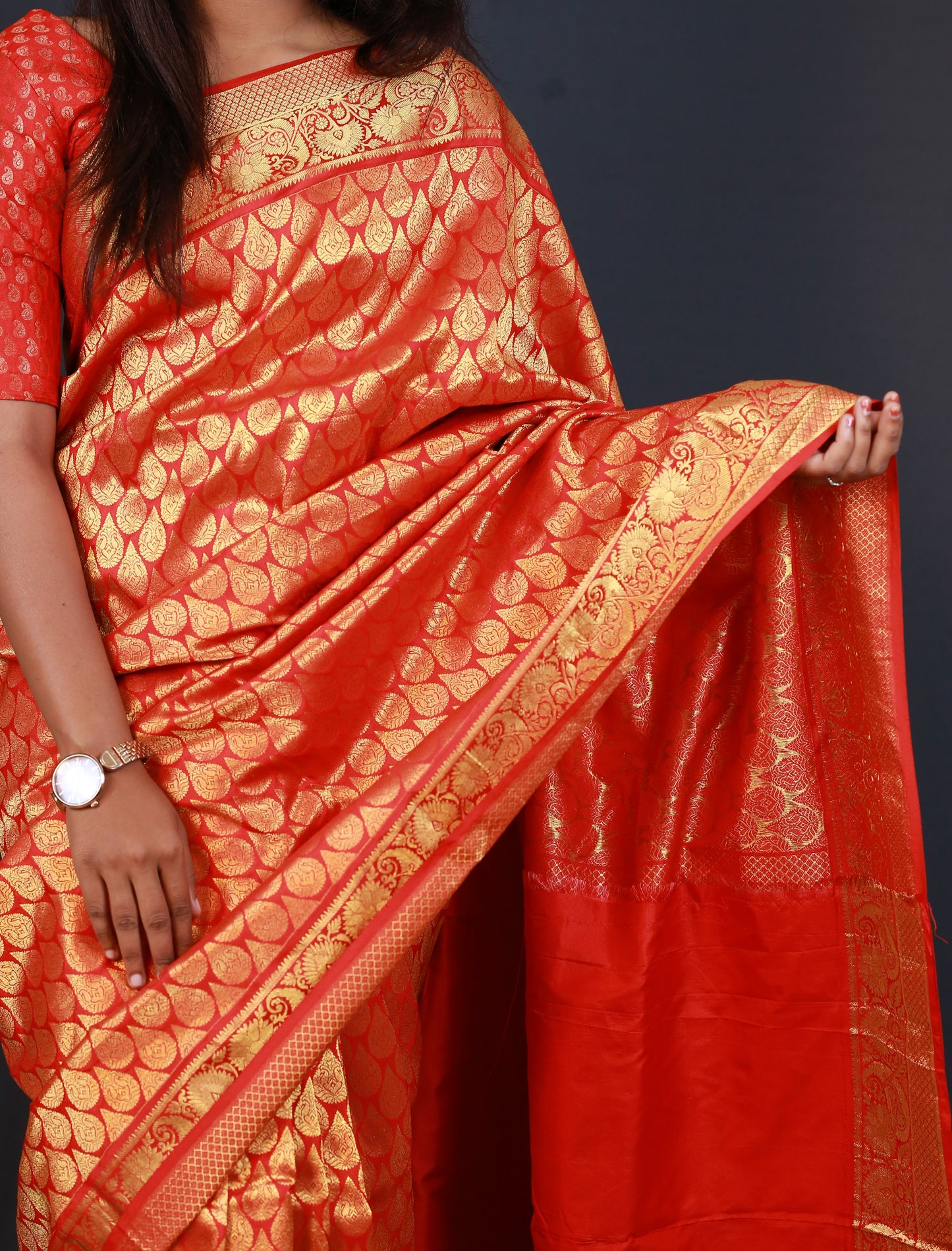 BROCKET SILK SAREE