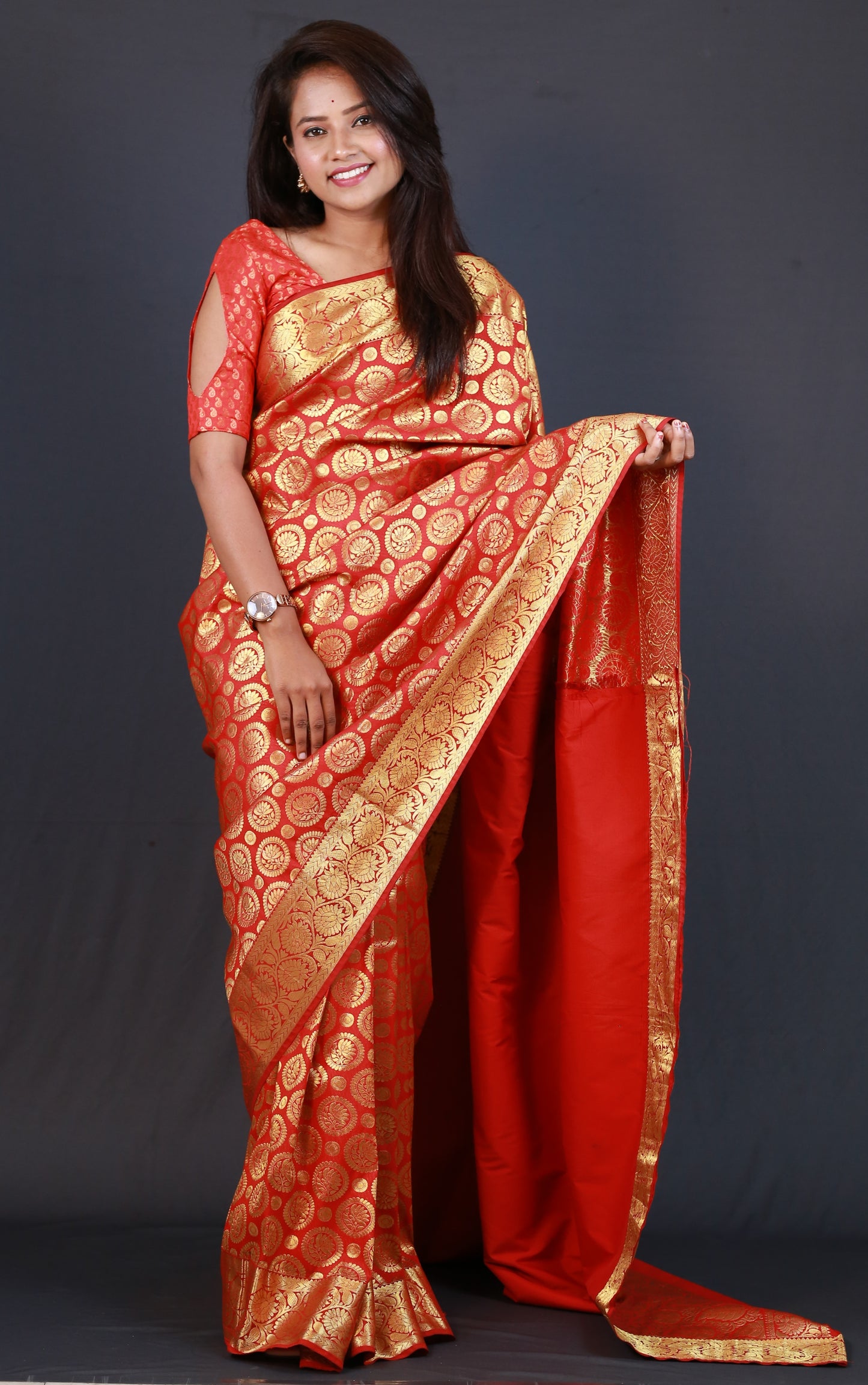 BROCKET SILK SAREE