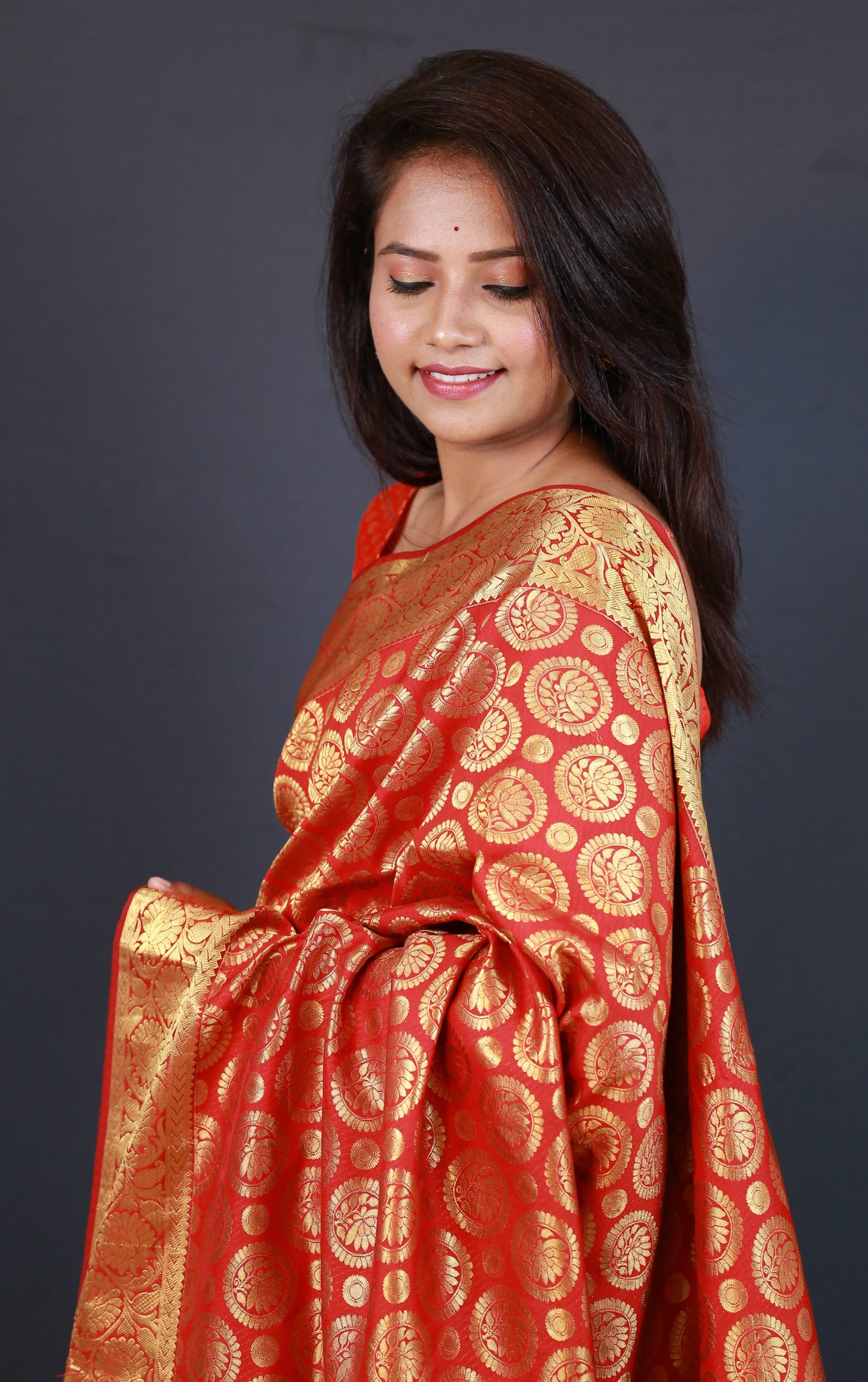 BROCKET SILK SAREE