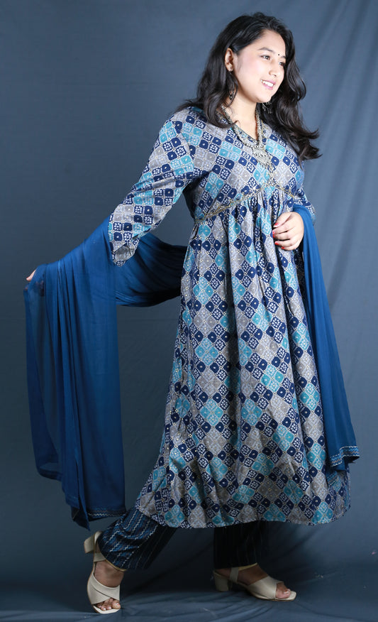 KURTI PANT SET