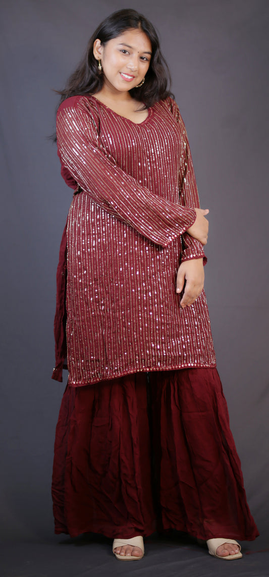 DRESS MATERIAL SEMI STITCH