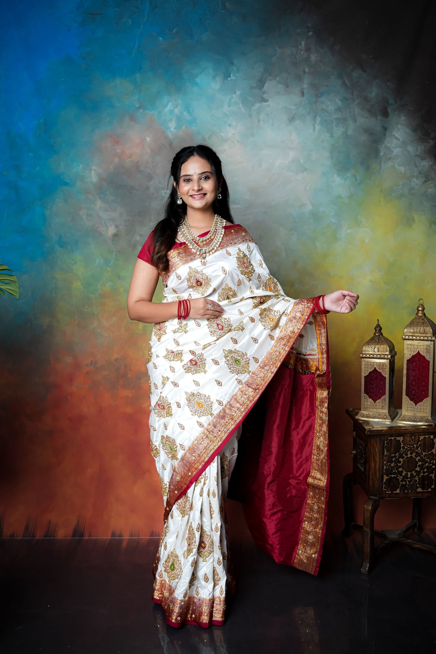 SILK WORK SAREE