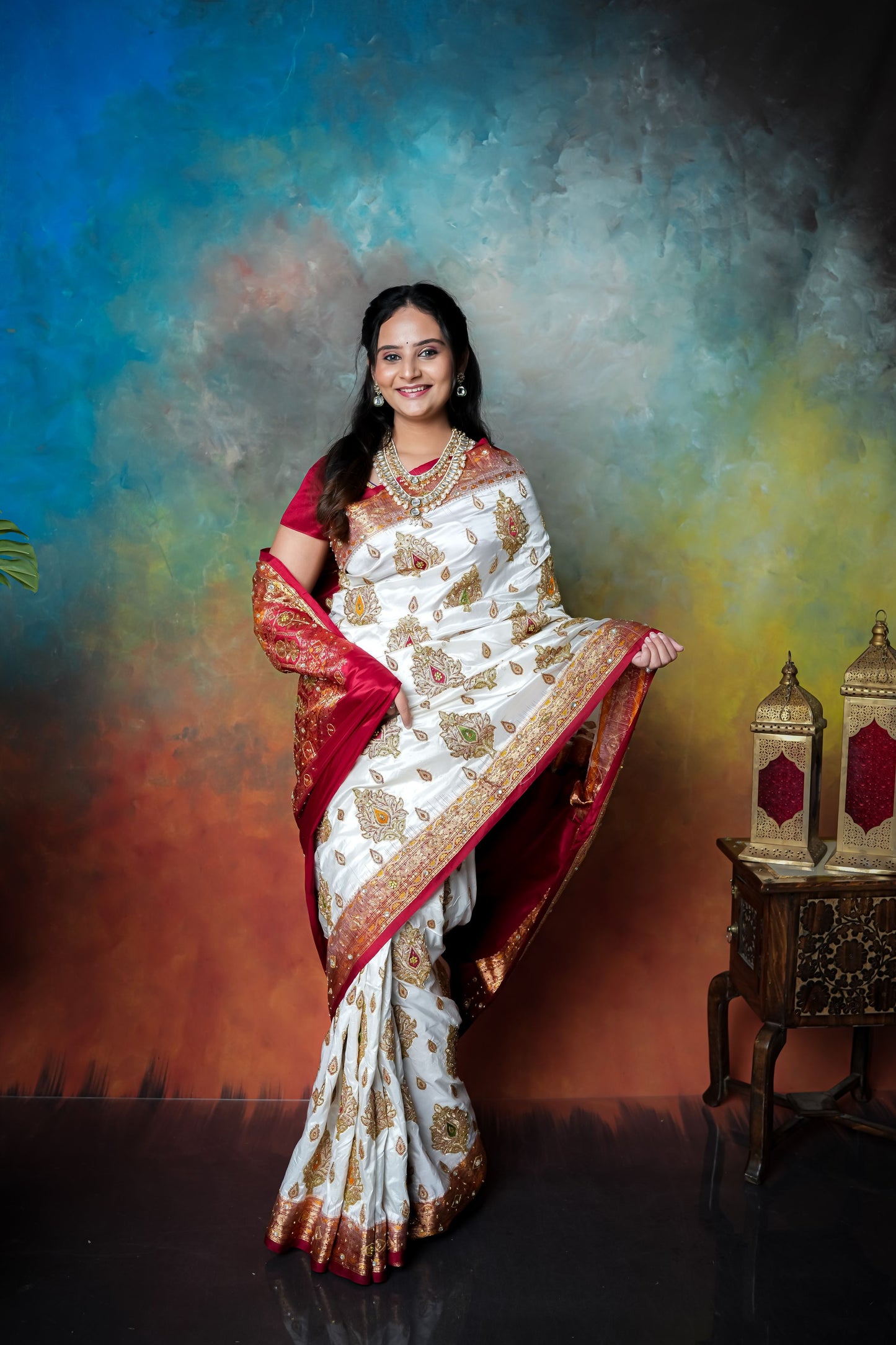 SILK WORK SAREE