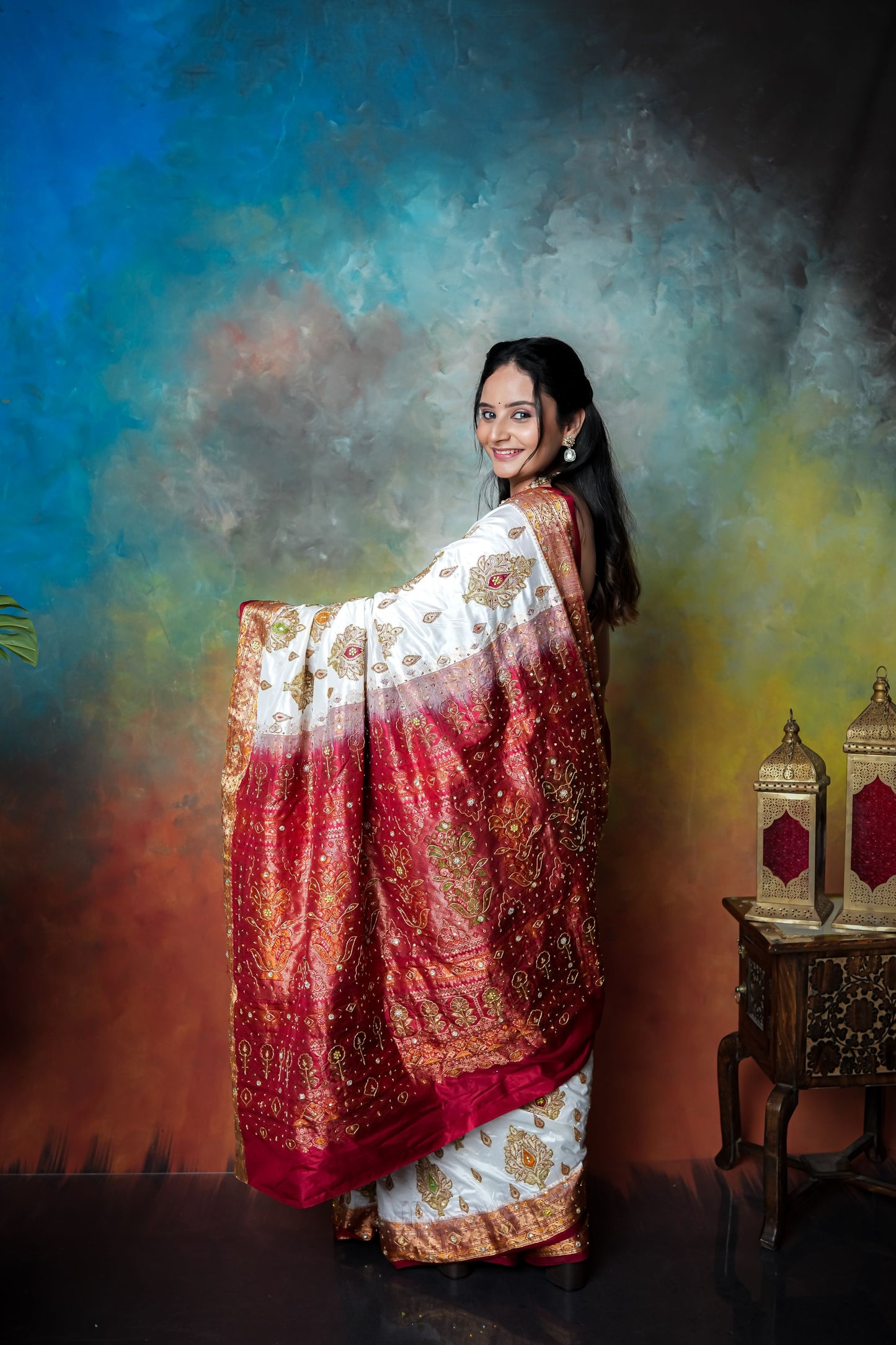 SILK WORK SAREE