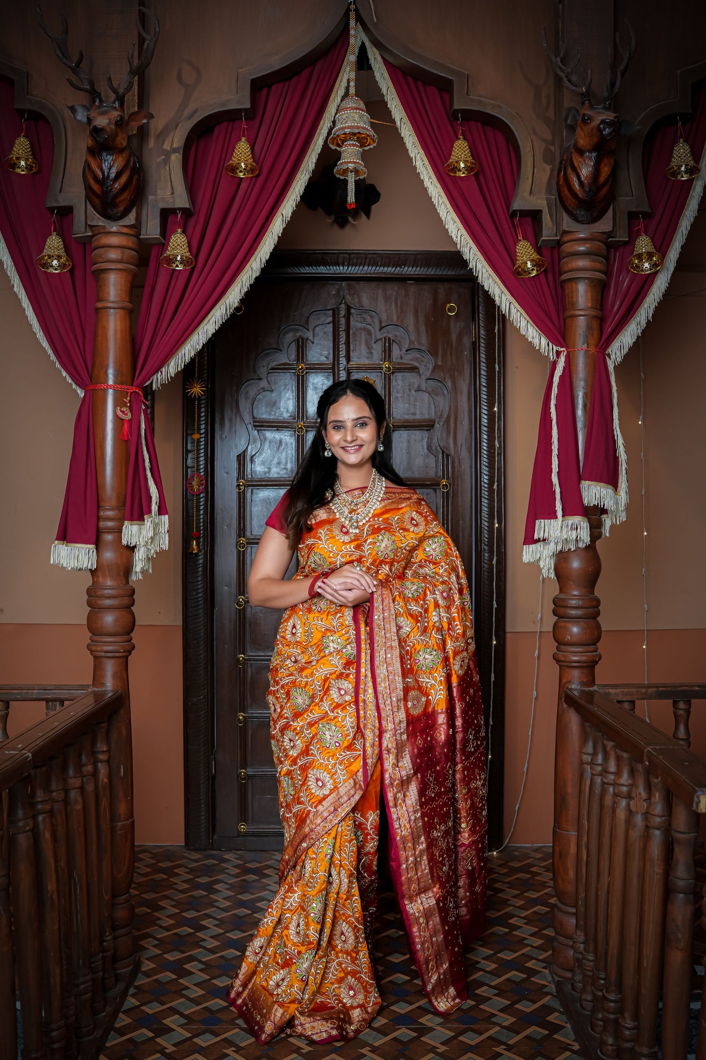 SILK WORK SAREE