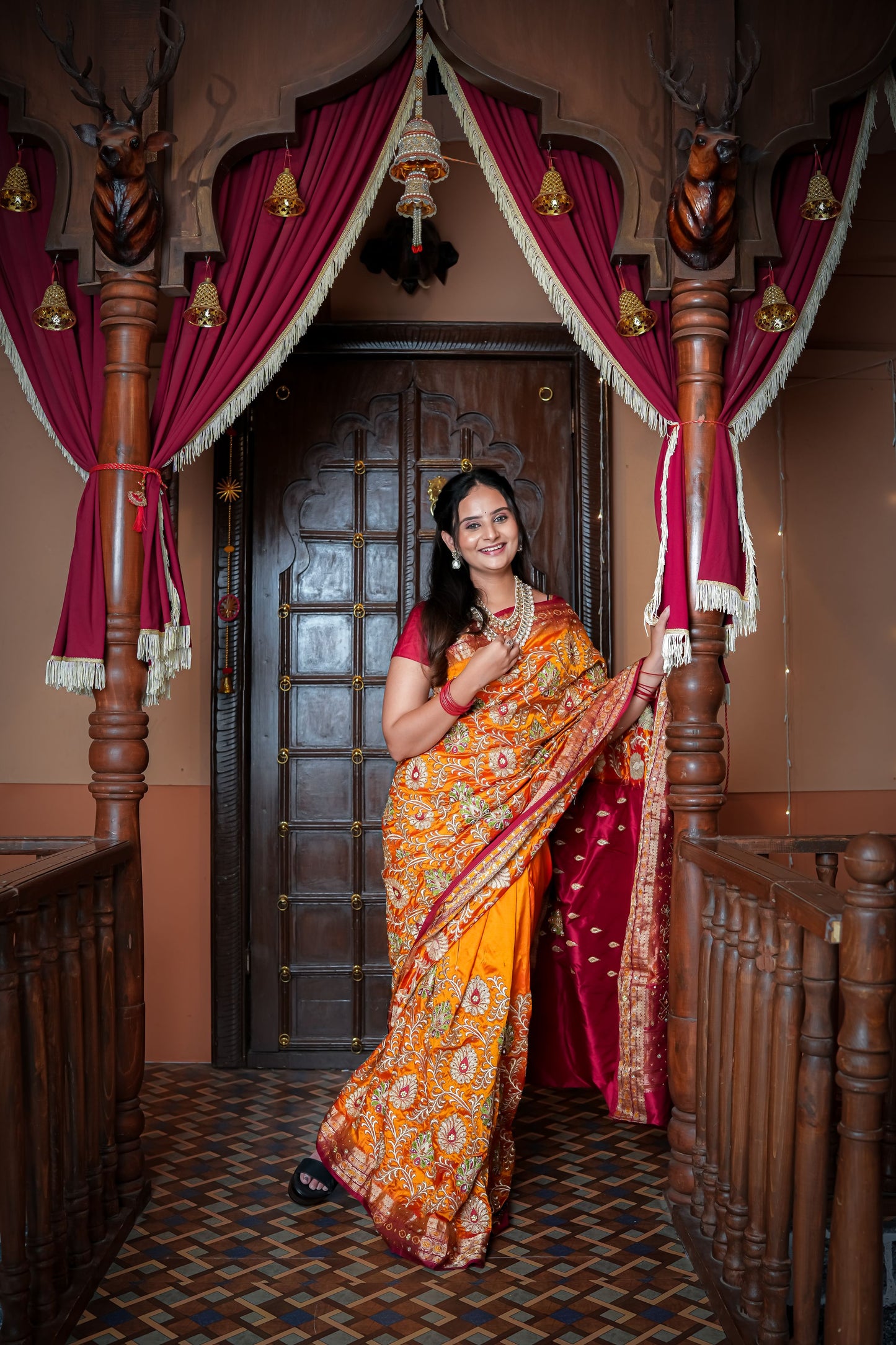 SILK WORK SAREE
