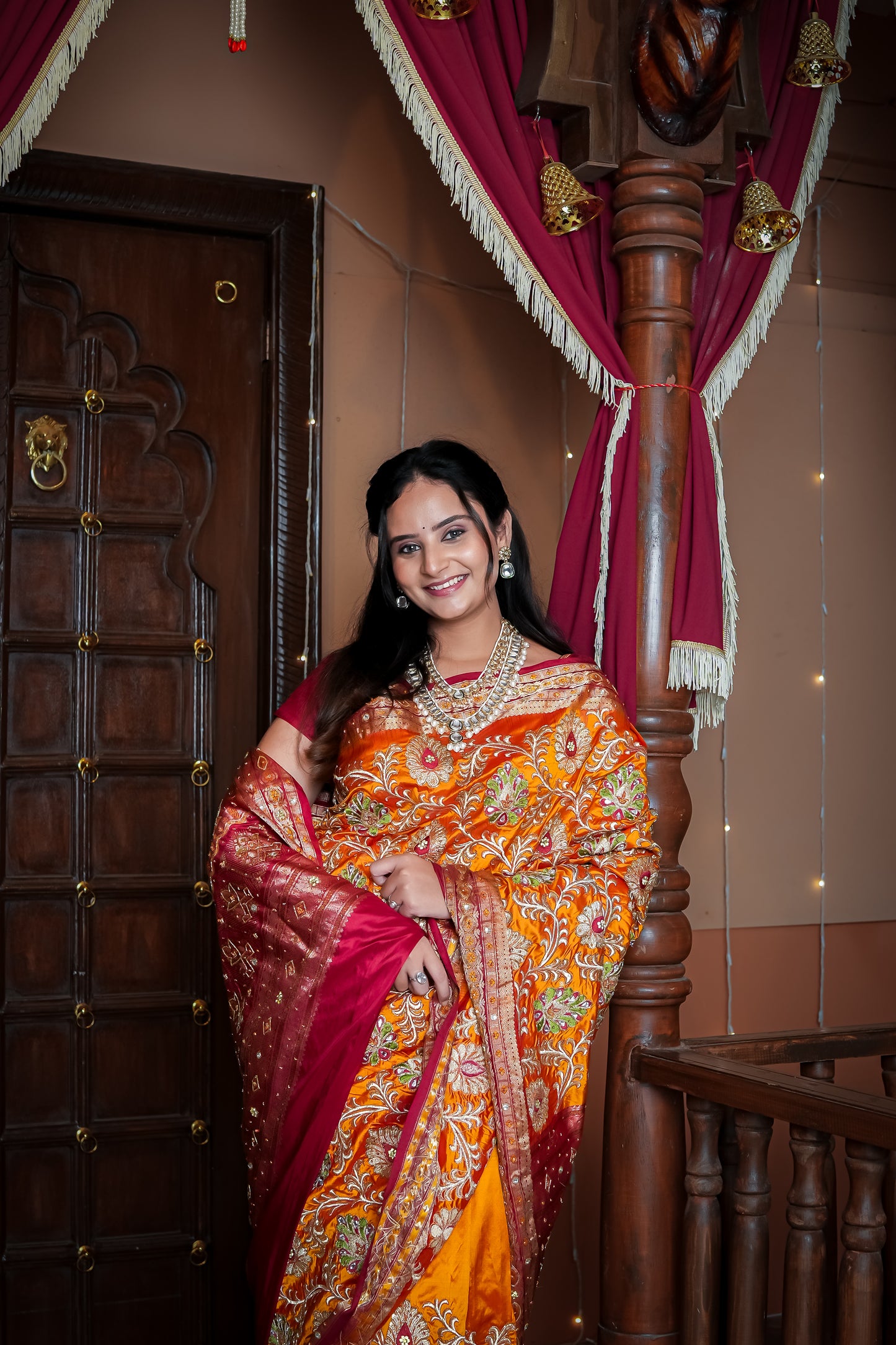 SILK WORK SAREE