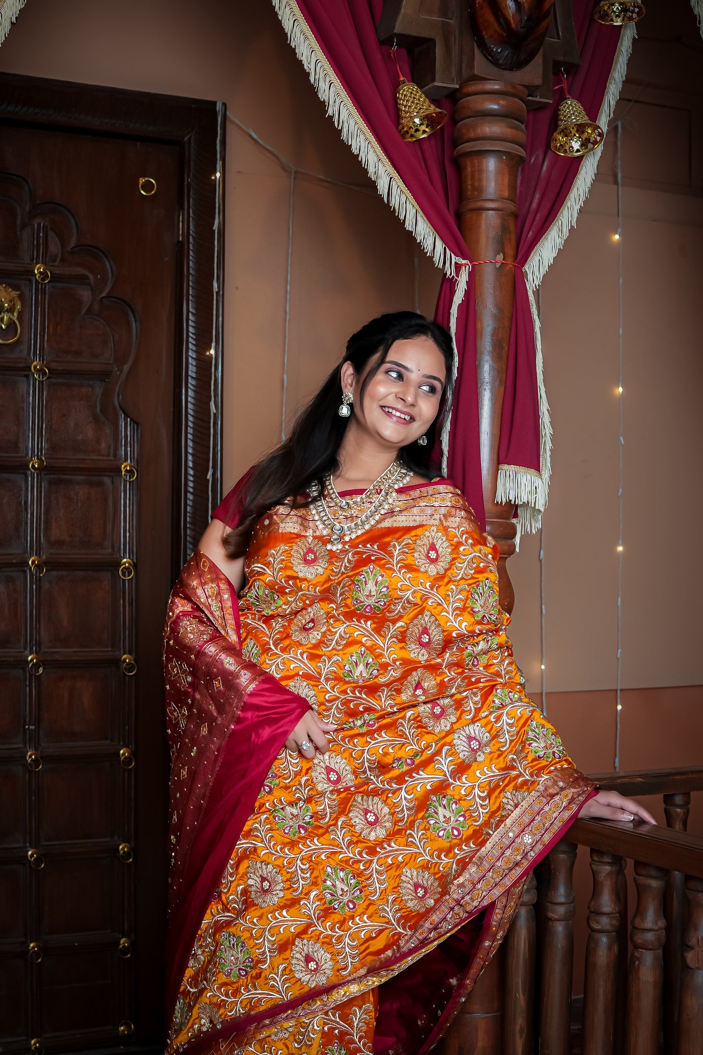 SILK WORK SAREE
