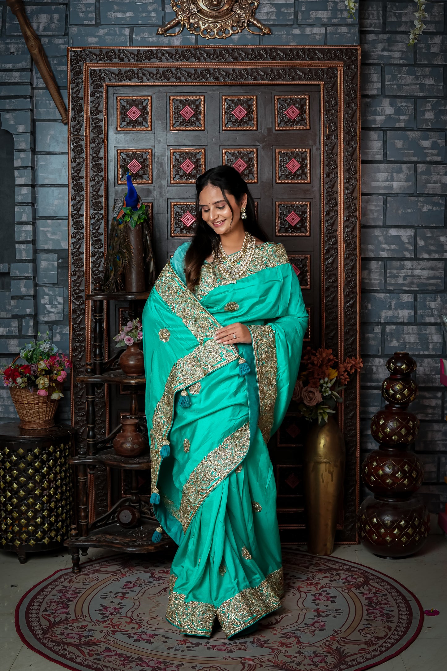 SILK WORK SAREE
