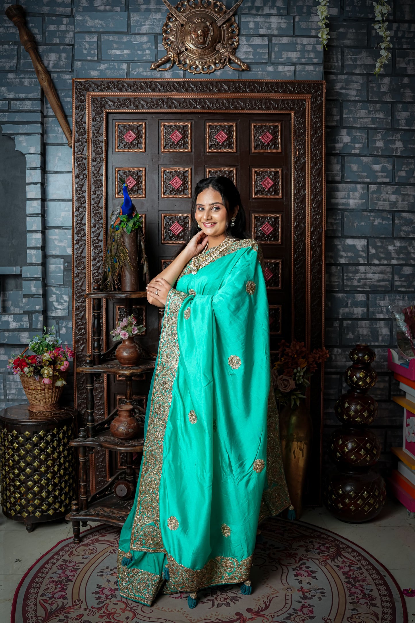 SILK WORK SAREE