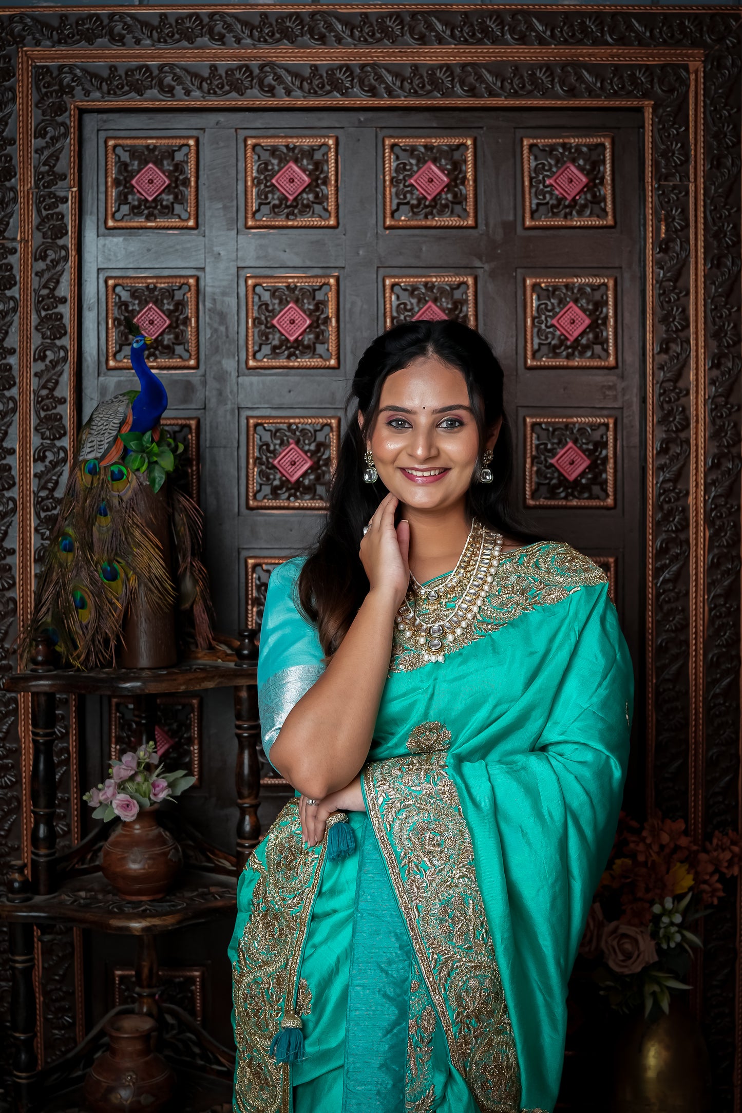 SILK WORK SAREE