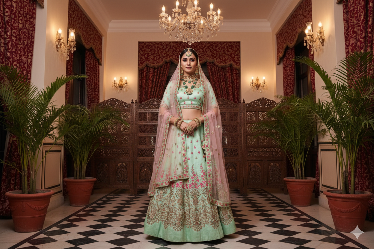 GIRLISH GHAGRA ODHNI
