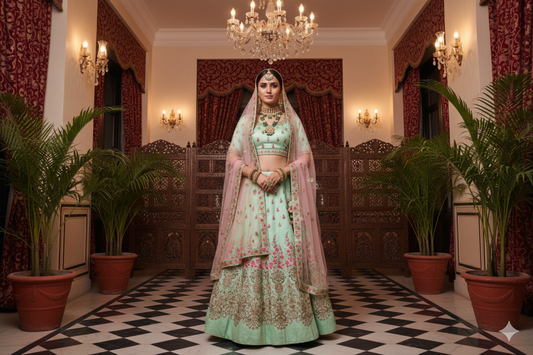 GIRLISH GHAGRA ODHNI