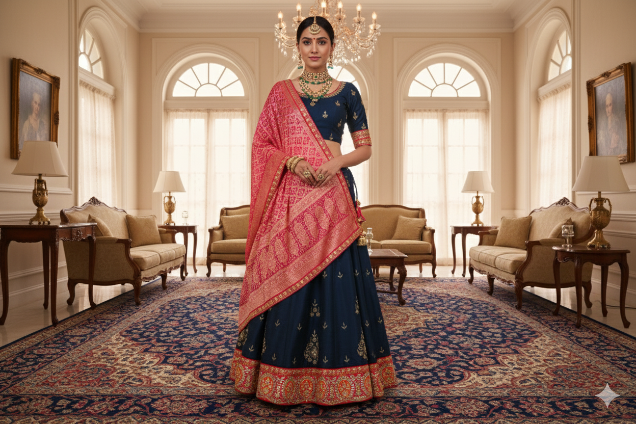 GIRLISH GHAGRA ODHNI