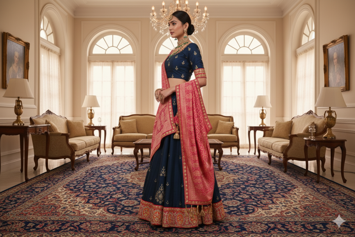 GIRLISH GHAGRA ODHNI