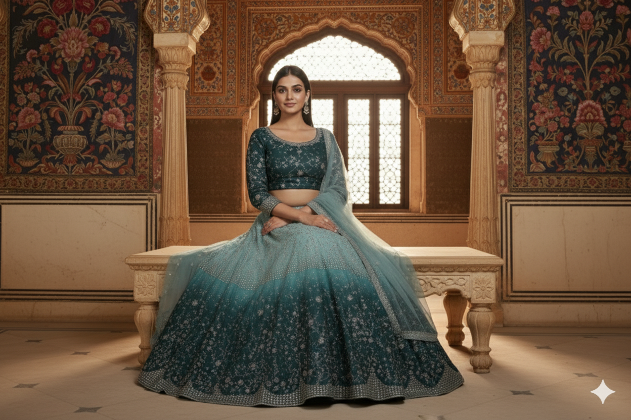 GIRLISH GHAGRA ODHNI