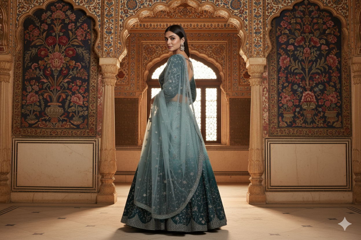 GIRLISH GHAGRA ODHNI