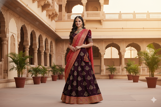 GIRLISH GHAGRA ODHNI