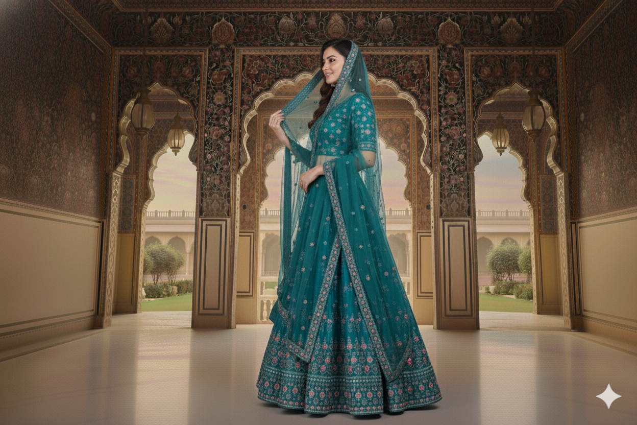 GIRLISH GHAGRA ODHNI