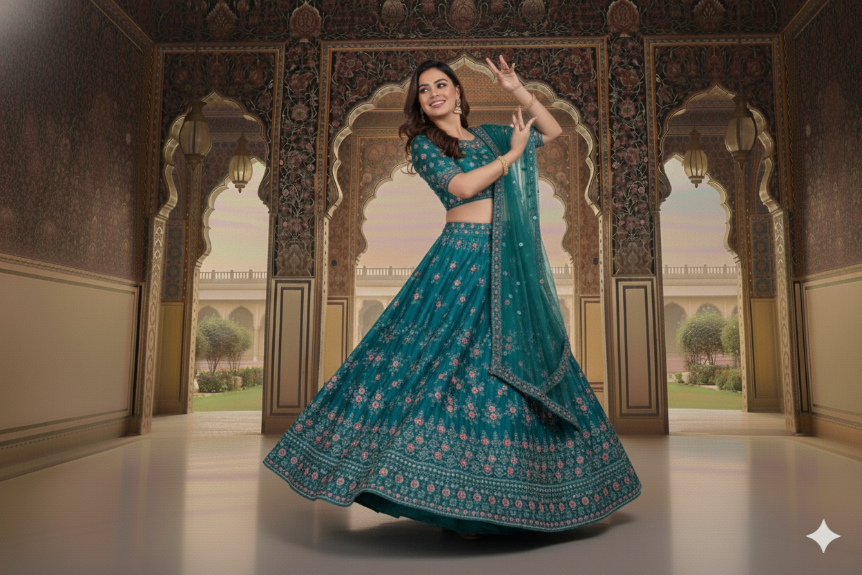 GIRLISH GHAGRA ODHNI