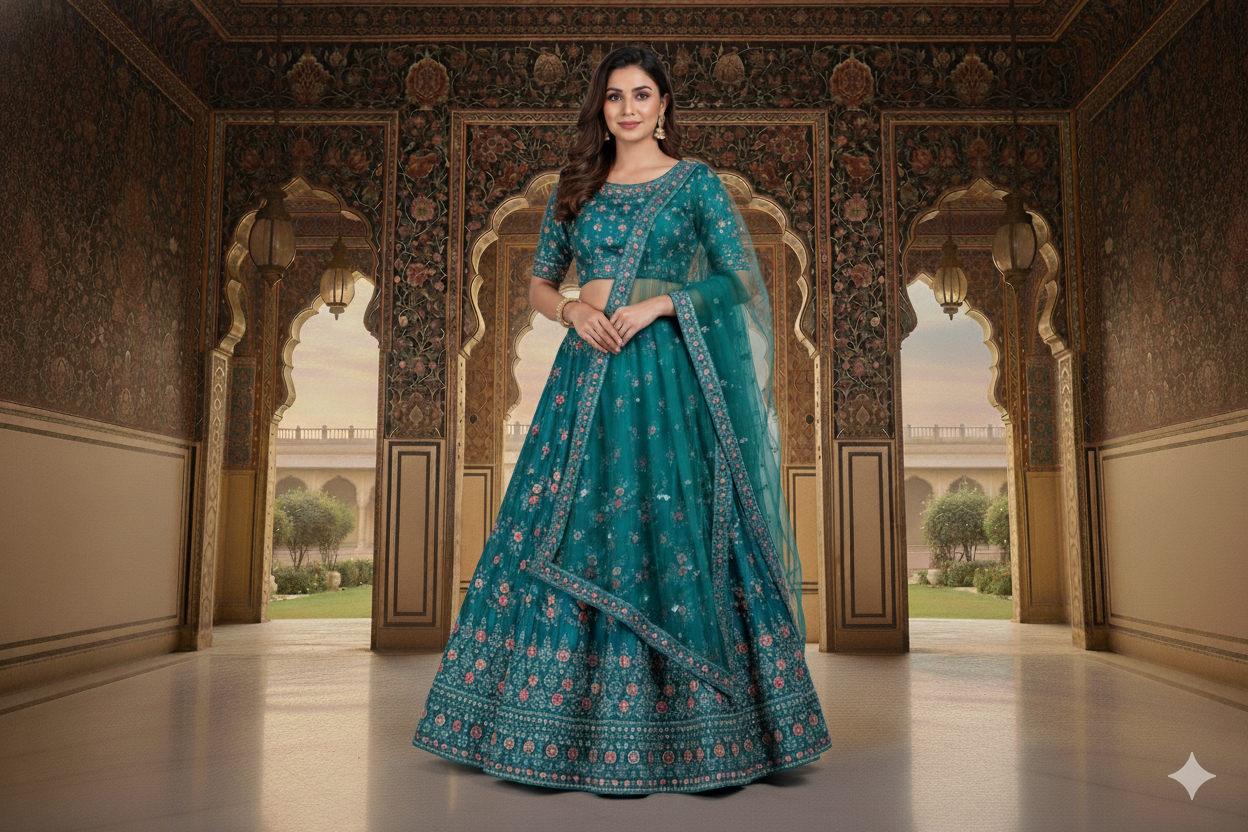 GIRLISH GHAGRA ODHNI
