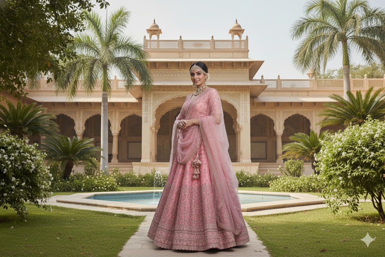 GIRLISH GHAGRA ODHNI
