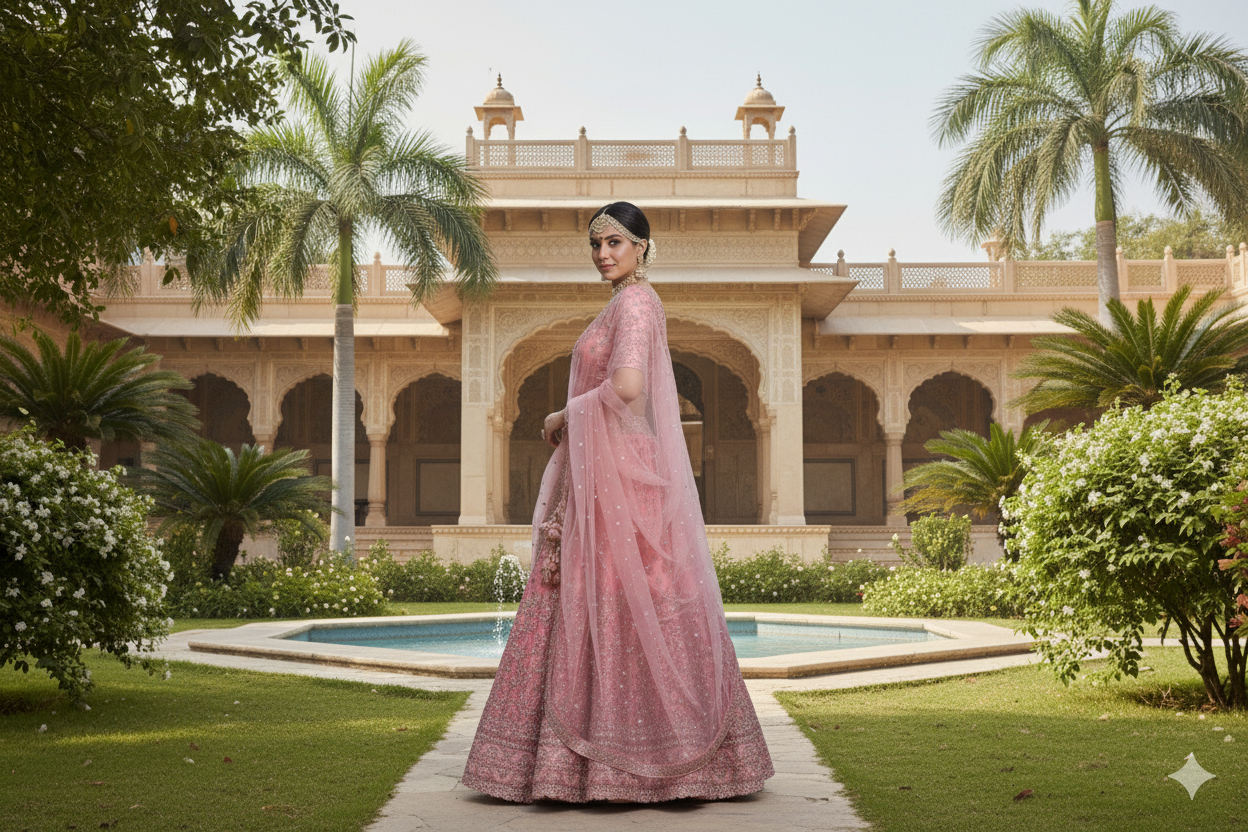 GIRLISH GHAGRA ODHNI